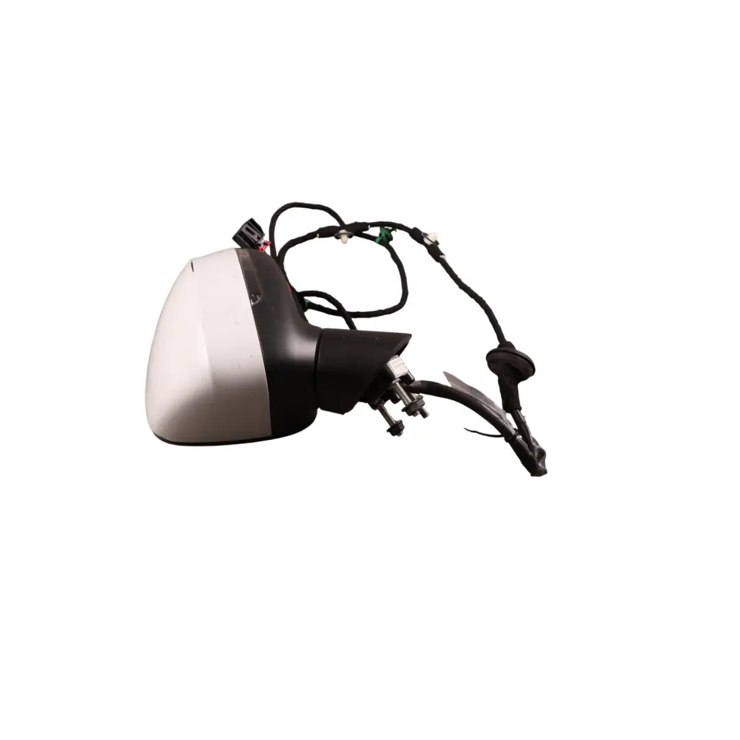 Audi A1 8X Door Wing Mirror Heated Left N/S Glacier White Pearl - S9R - SKU RHD-8X2857409S-MGW - Part number 8X2857409S