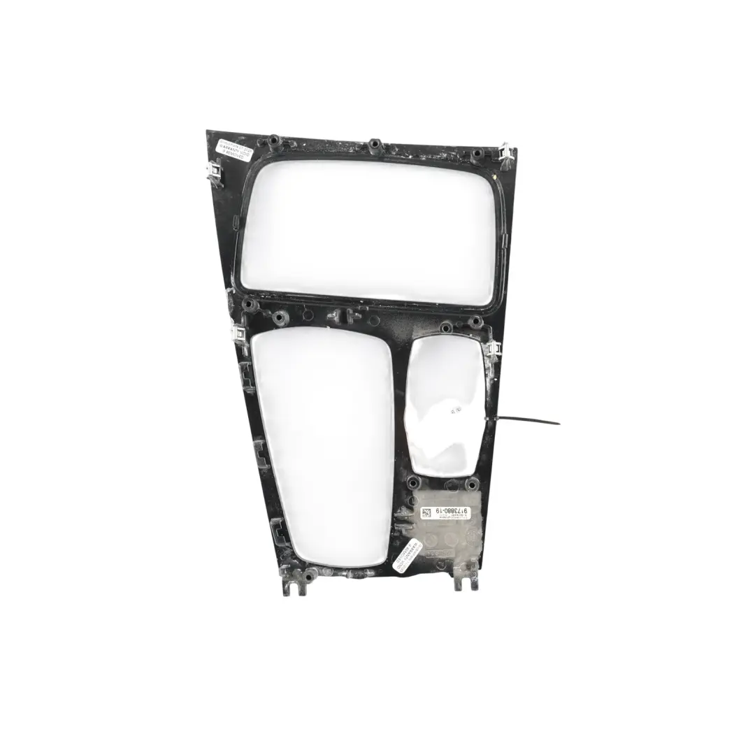 BMW F01 F02 Centre Console Surround Trim Cover Panel Wood Anthracite - SKU RHD-9173880 - Part number 9173880