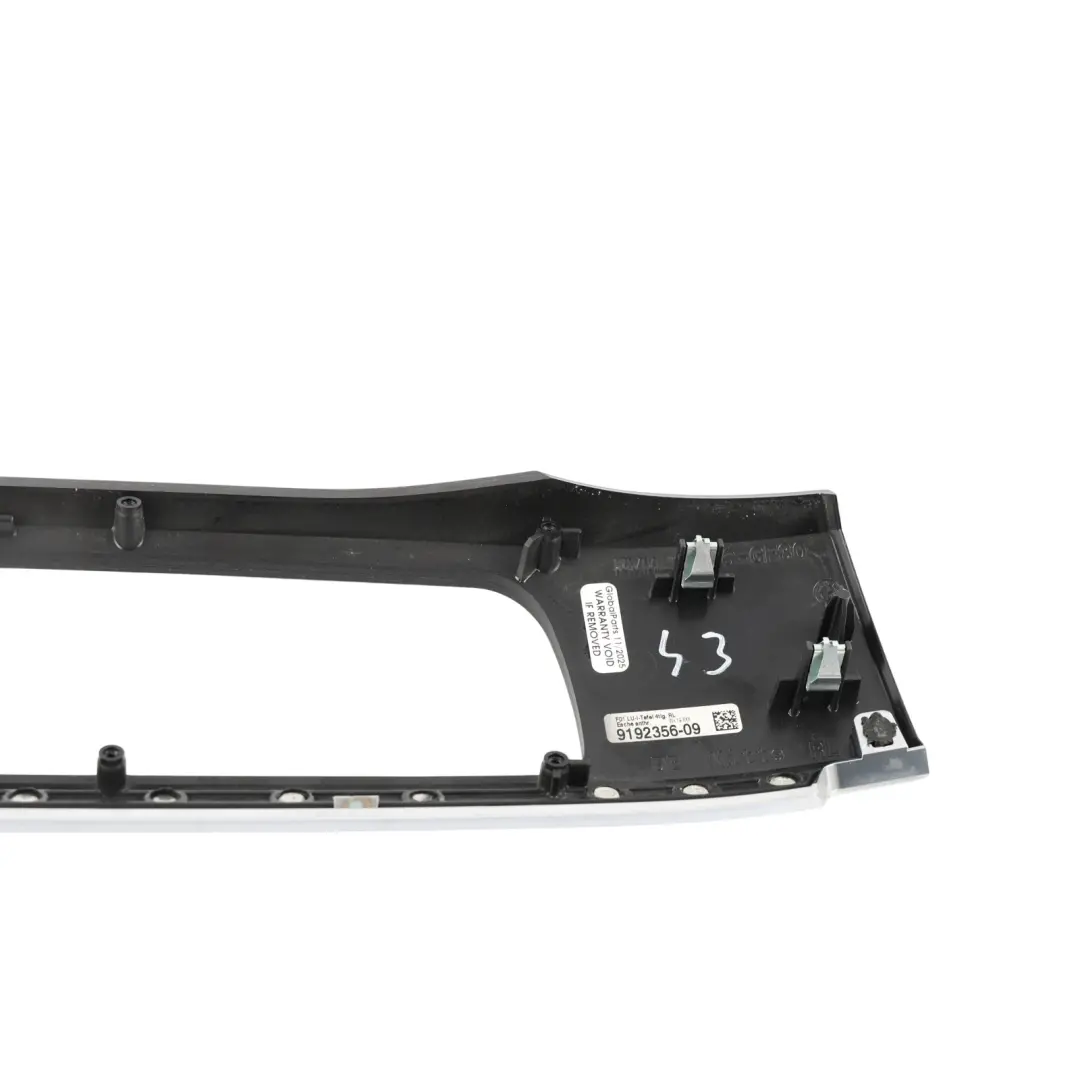 BMW F01 F02 Centre Dashboard Start Stop Air Vent Surround Wood Effect - SKU RHD-9192356 - Part number 9192356