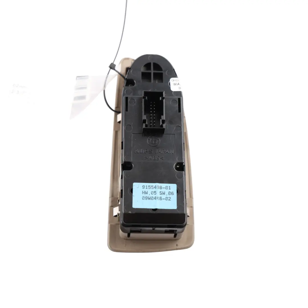 Door Window Lifter Switch Control Panel Driver Side O/S to BMW E87 LCI with Part number 9217256 BMW E87 LCI Door Window Lifter Switch Control Panel Driver Side O/S - SKU RHD-9217256 - Part number 9217256