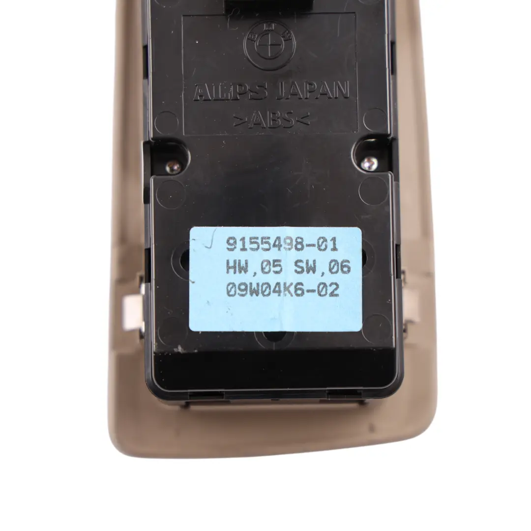 BMW E87 LCI Door Window Lifter Switch Control Panel Driver Side O/S - SKU RHD-9217256 - Part number 9217256