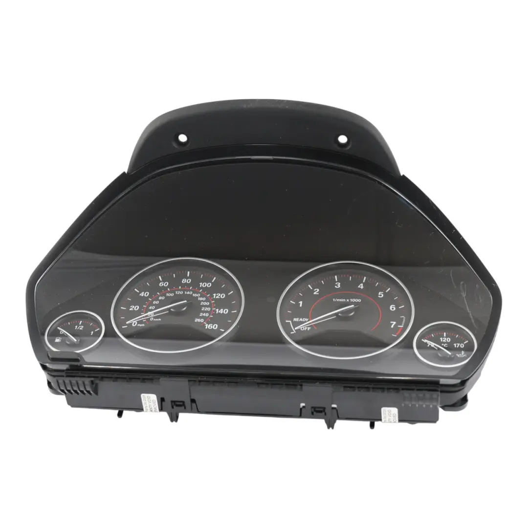 BMW F30 F31 F32 Instrument Cluster Speedo Clocks MPH Manual - SKU RHD-9325219-1 - Part number 9325219