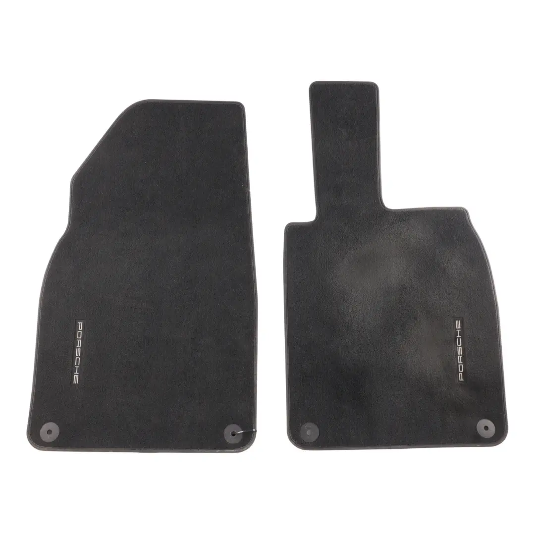 Porsche Boxster 982 Front Floor Mat Carpet Set Cloth Fabric - SKU RHD-98155161309 - Part number 98155161309