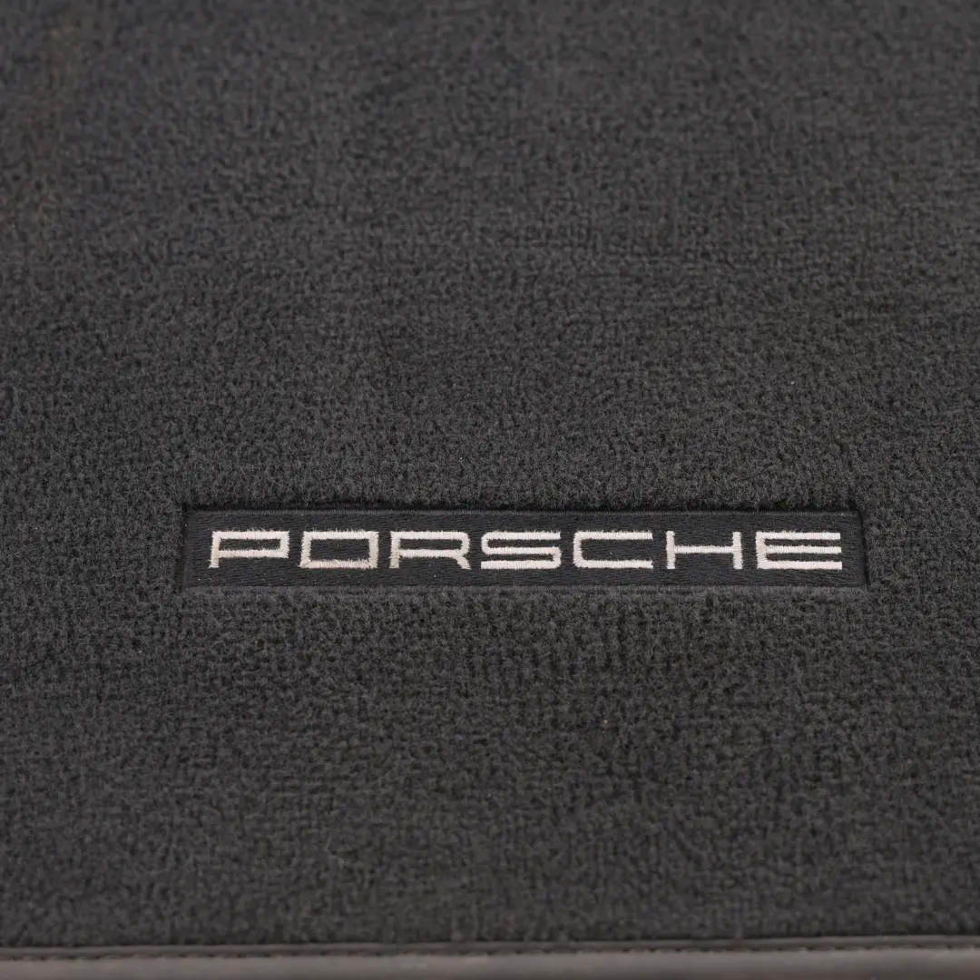 Porsche Boxster 982 Front Floor Mat Carpet Set Cloth Fabric - SKU RHD-98155161309 - Part number 98155161309
