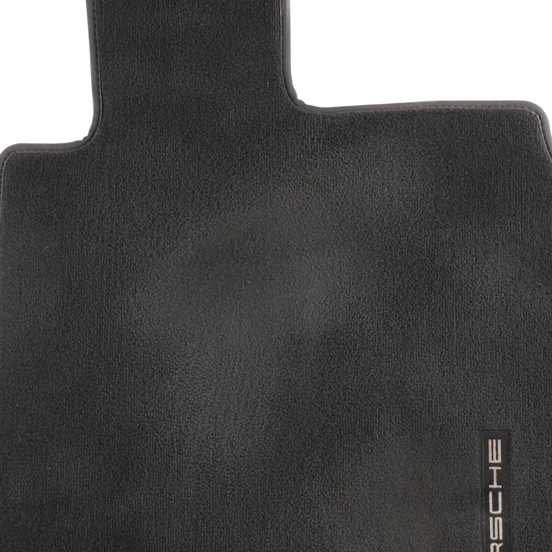 Porsche Boxster 982 Front Floor Mat Carpet Set Cloth Fabric - SKU RHD-98155161309 - Part number 98155161309