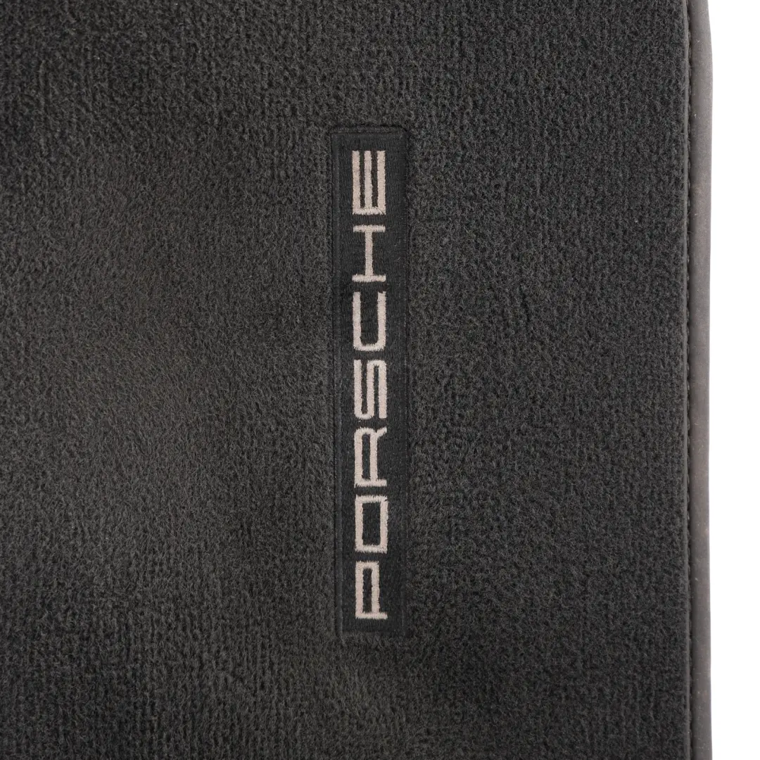 Porsche Boxster 982 Front Floor Mat Carpet Set Cloth Fabric - SKU RHD-98155161309 - Part number 98155161309
