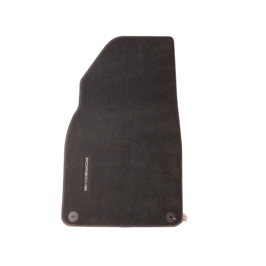 Porsche Boxster 982 Front Floor Mat Carpet Set Cloth Fabric - SKU RHD-98155161309 - Part number 98155161309