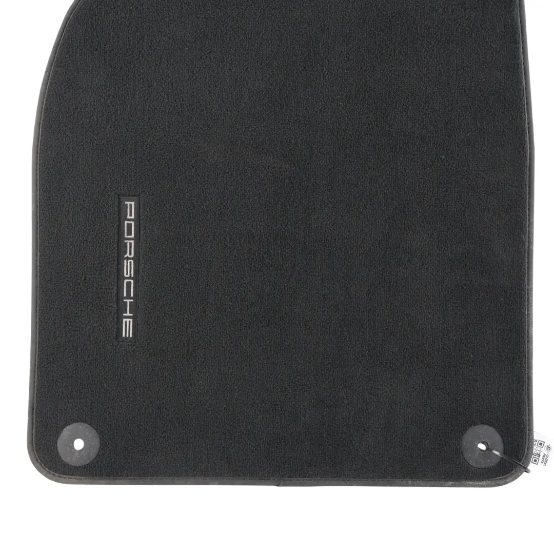 Porsche Boxster 982 Front Floor Mat Carpet Set Cloth Fabric - SKU RHD-98155161309 - Part number 98155161309