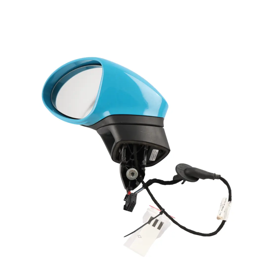 Wing Mirror Left N/S Miami Blue - M5C to Porsche 718 Boxster 982 with Part number 982858317A Porsche 718 Boxster 982 Wing Mirror Left N/S Miami Blue - M5C - SKU RHD-982858317A-MIA - Part number 982858317A