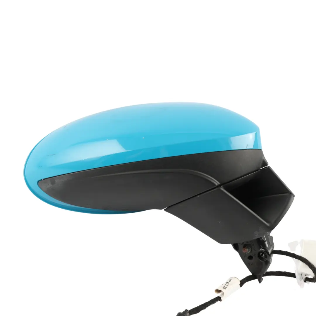 Porsche 718 Boxster 982 Wing Mirror Right O/S Miami Blue - M5C - SKU RHD-982858318A-MIA - Part number 982858318A