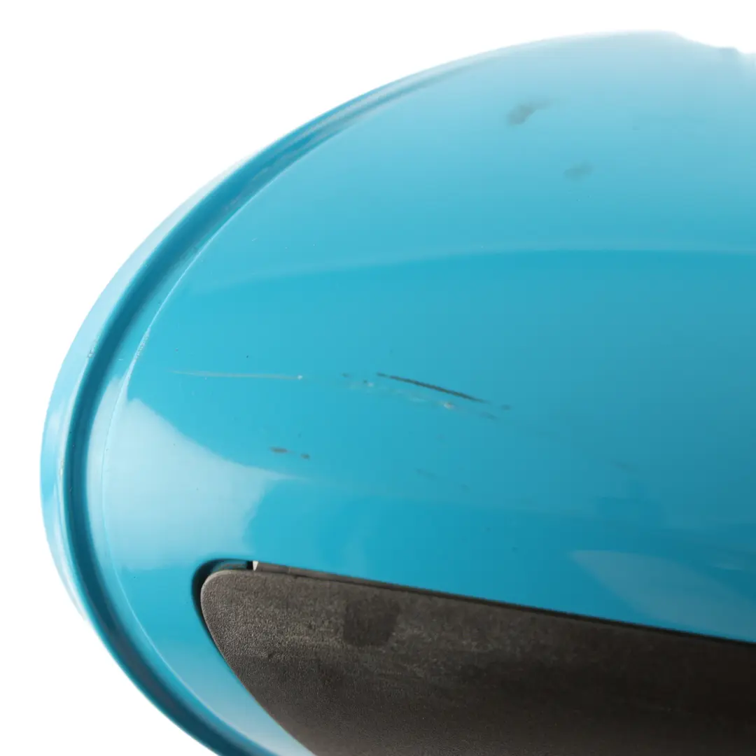 Porsche 718 Boxster 982 Wing Mirror Right O/S Miami Blue - M5C - SKU RHD-982858318A-MIA - Part number 982858318A