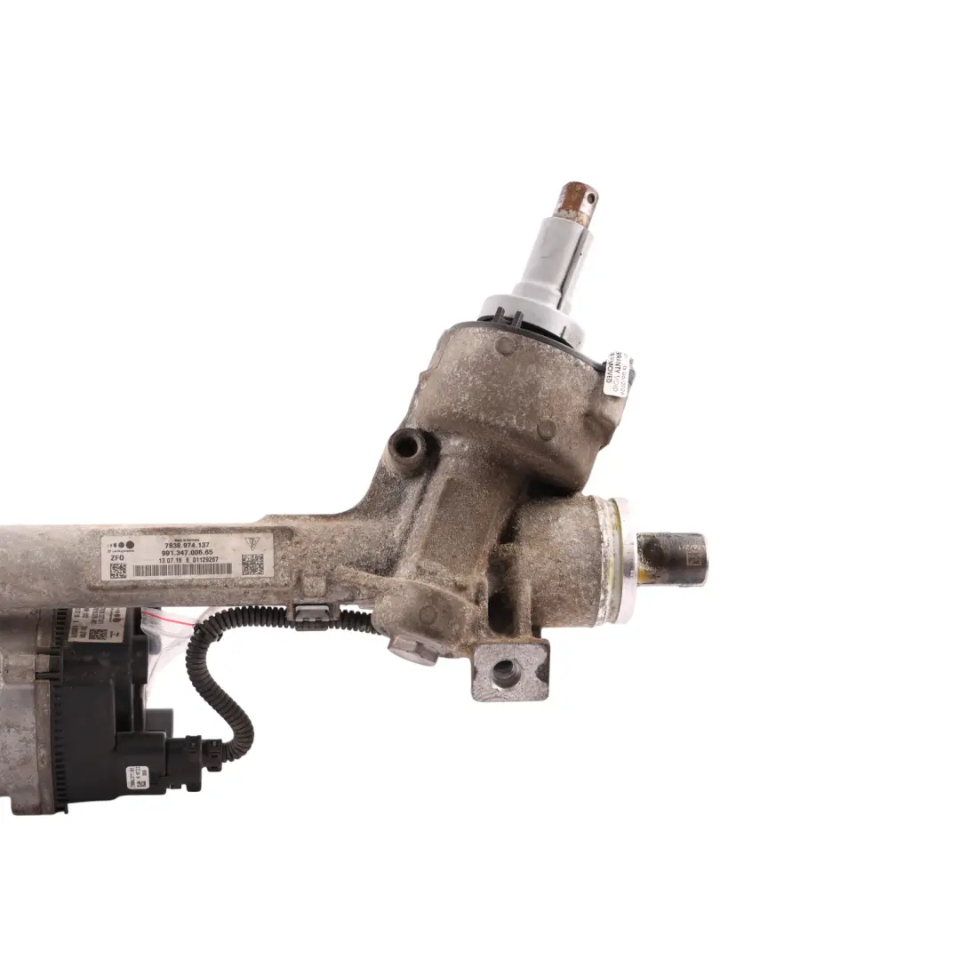 Steering Rack Pinion Gear to Porsche Cayman Boxster 982 Power with Part number 99134700665 Porsche Cayman Boxster 982 Power Steering Rack Pinion Gear - SKU RHD-99134700665 - Part number 99134700665