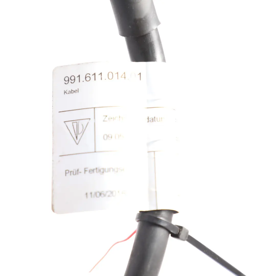 Porsche 718 Boxster 982 Battery Cable Negative Minus - SKU RHD-99161101401 - Part number 99161101401