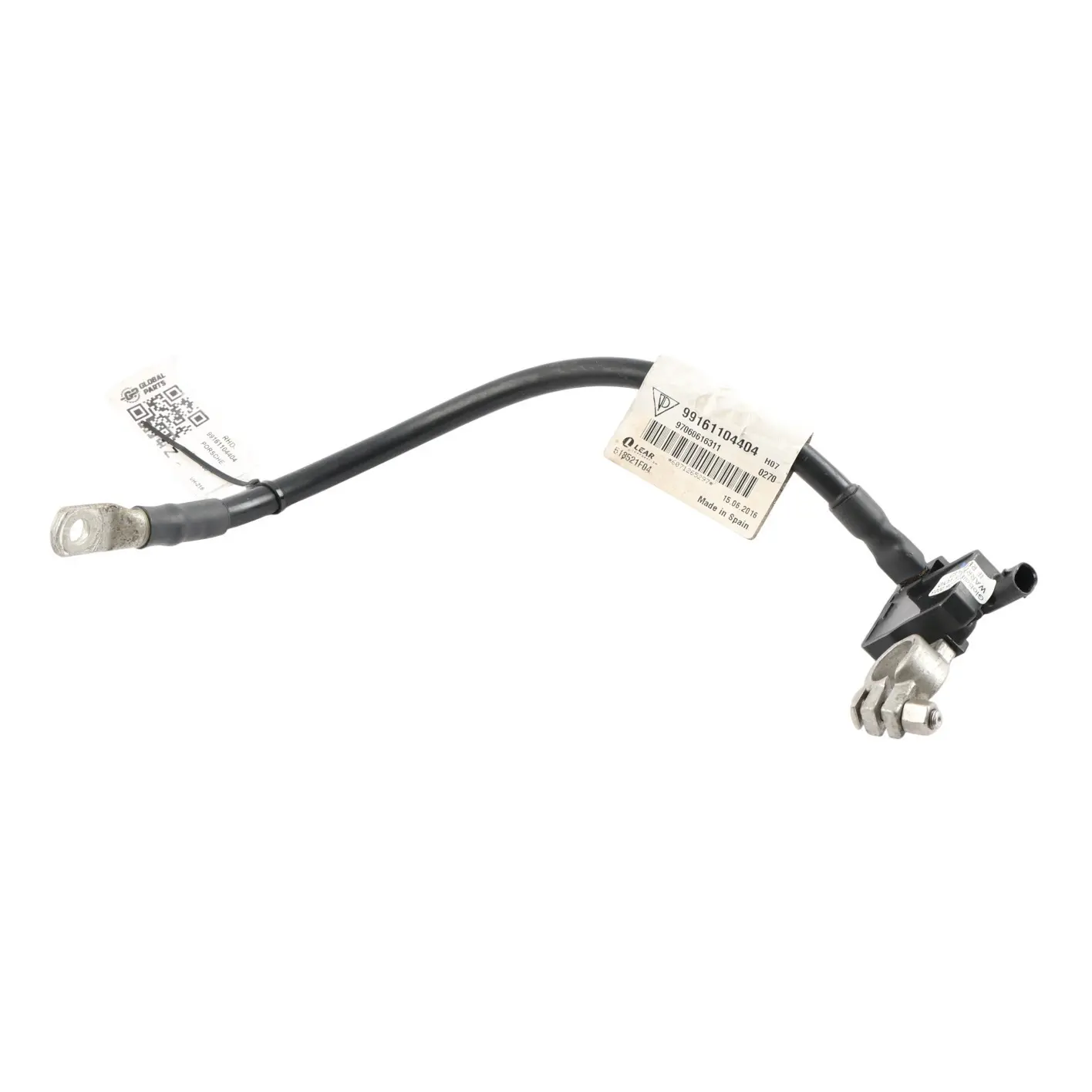 Porsche 718 Cayman 982 911 991 Negative Battery Cable Clamp 99161104404