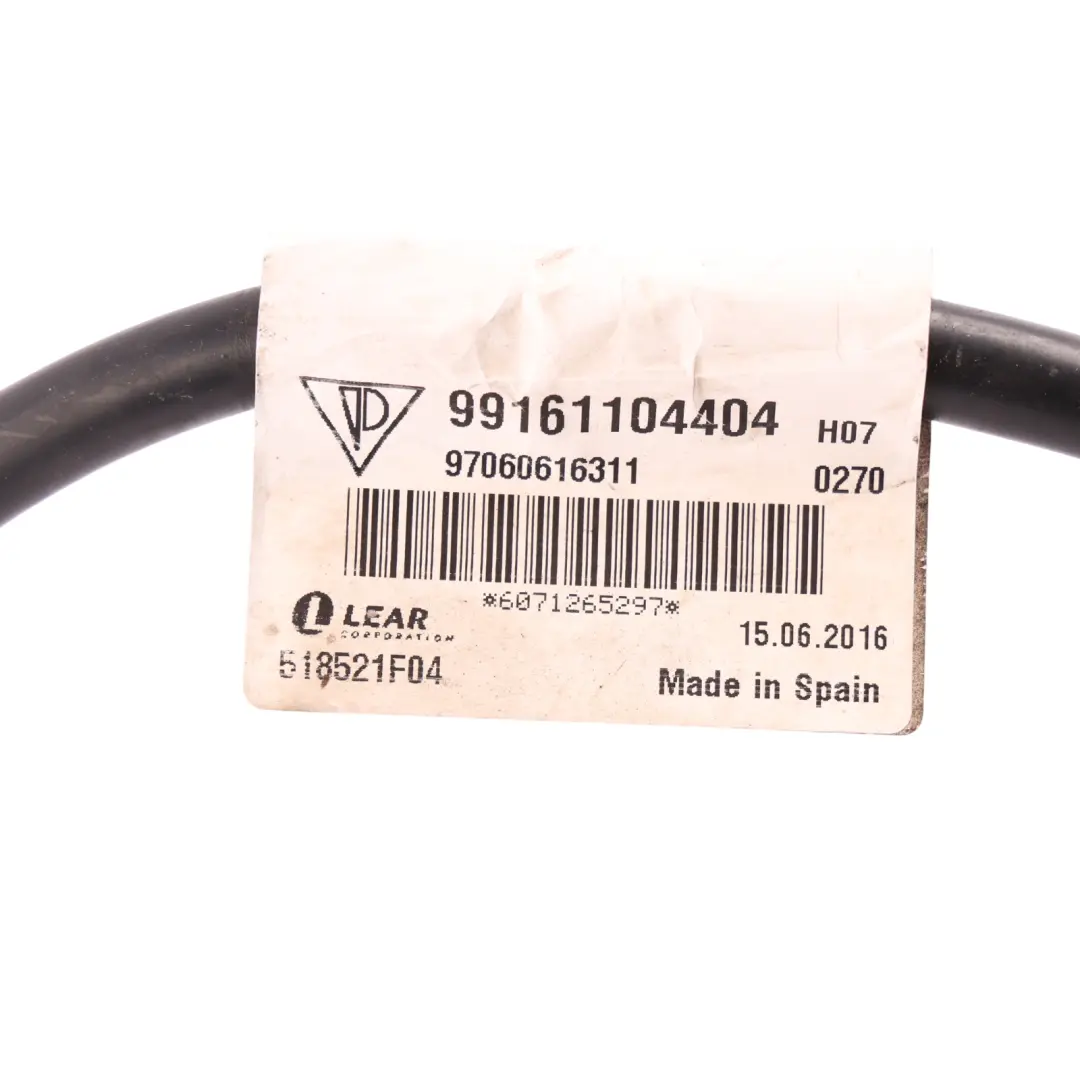 Porsche 718 Cayman 982 911 991 Negative Battery Cable Clamp - SKU RHD-99161104404 - Part number 99161104404