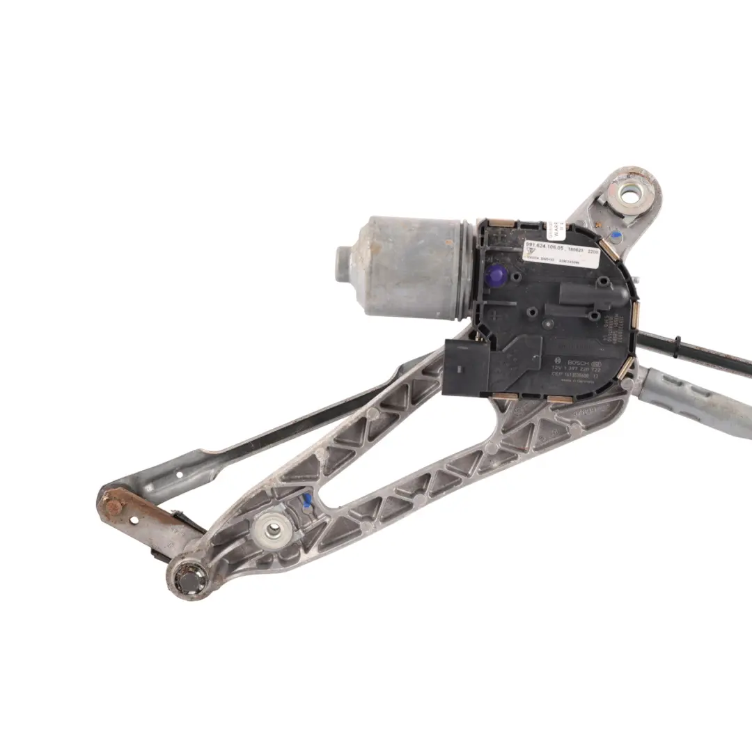 Porsche Cayman Boxster 982 Front Windscreen Wiper Motor Linkage - SKU RHD-99162803607 - Part number 99162803607