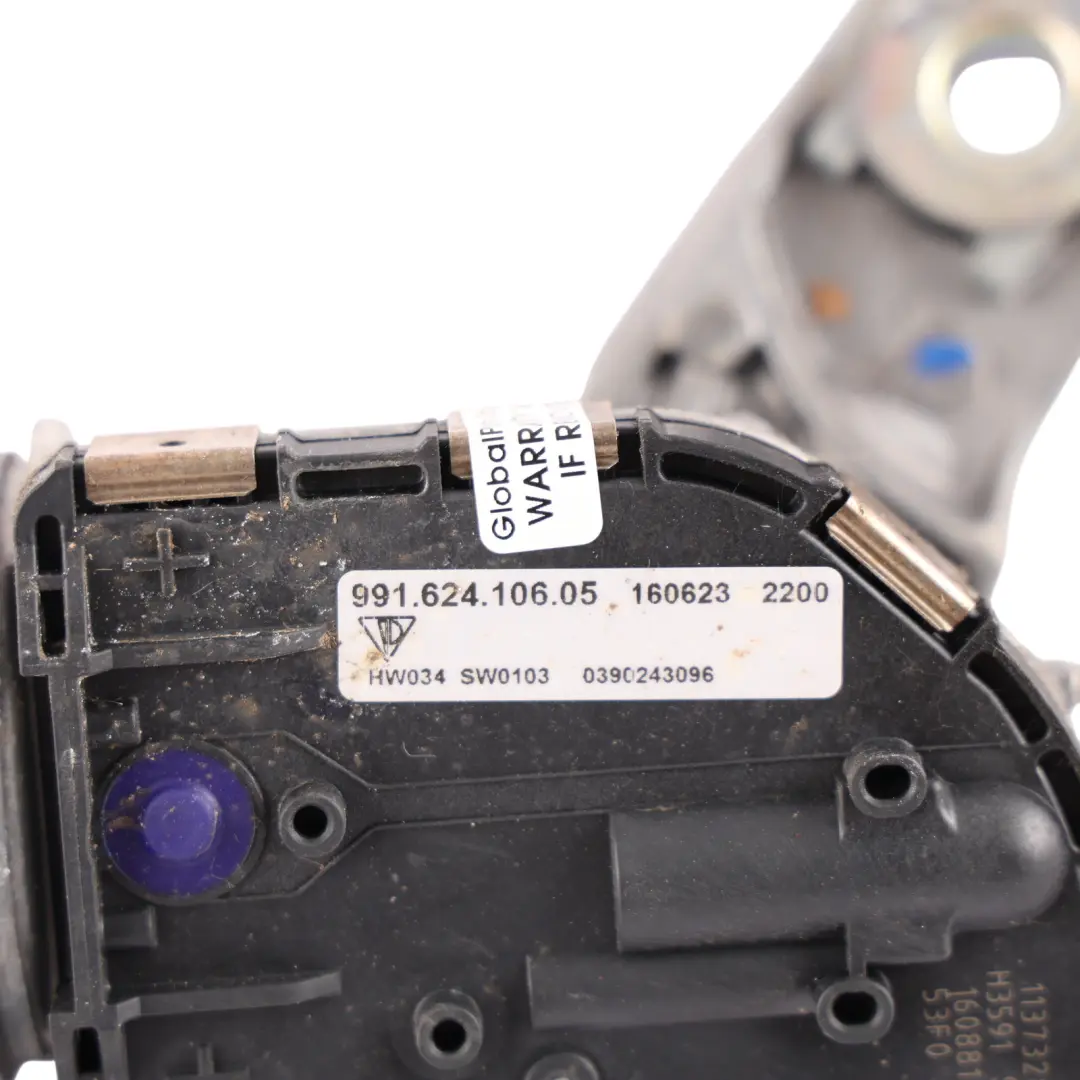 Porsche Cayman Boxster 982 Front Windscreen Wiper Motor Linkage - SKU RHD-99162803607 - Part number 99162803607