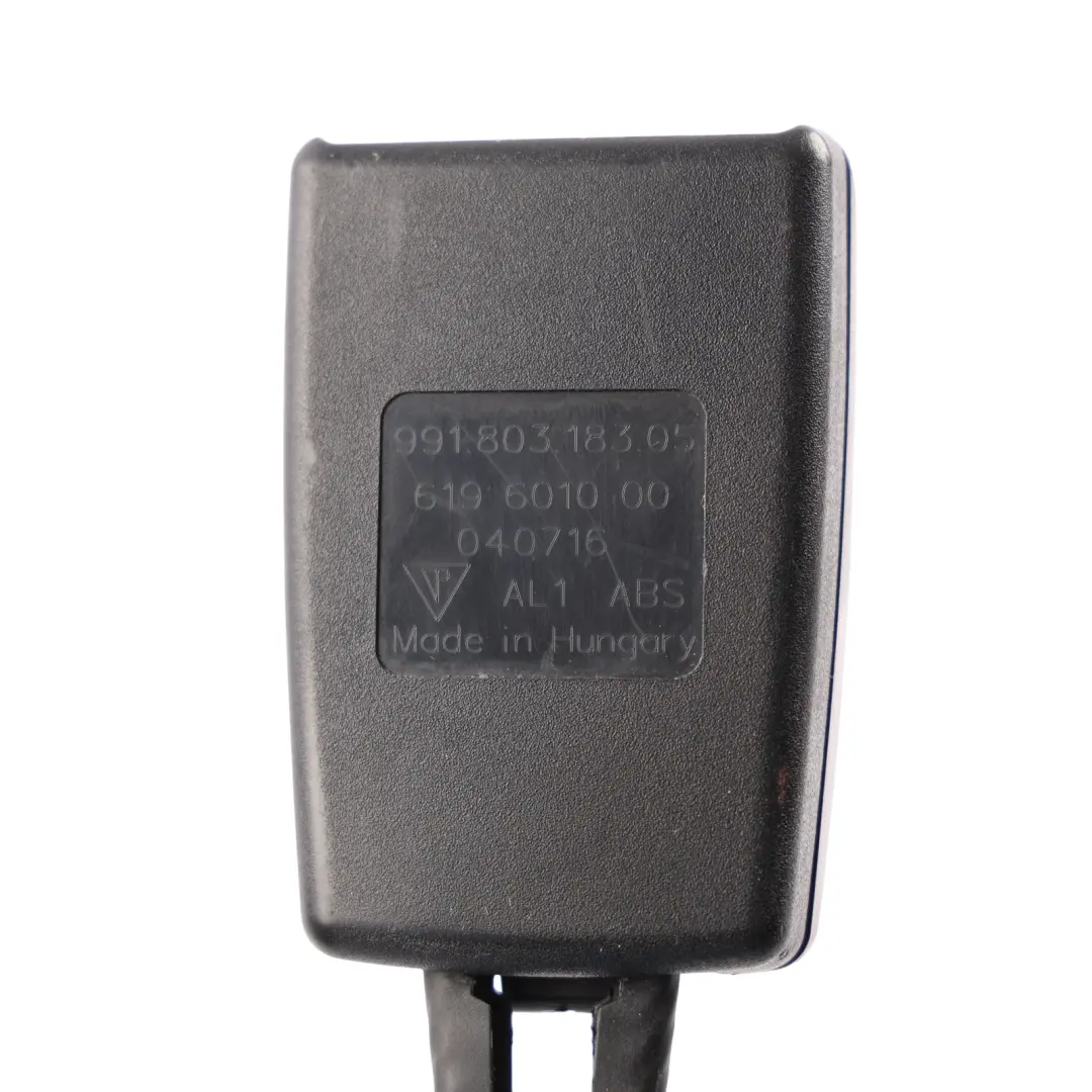 Porsche 718 Boxster 982 Seat Belt Buckle Passenger Side - SKU RHD-99180318305 - Part number 99180318305