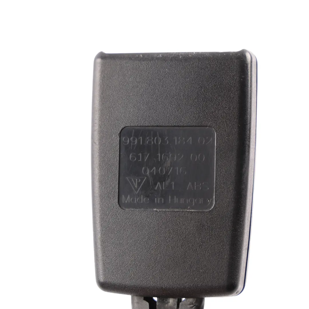 Porsche 718 Boxster 982 Seat Belt Buckle Driver's Side - SKU RHD-99180318402 - Part number 99180318402