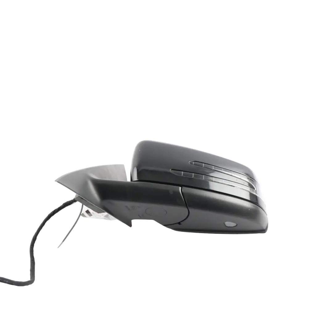Mercedes C117 Wing Mirror Door Left N/S Auto Dip Power Fold Outside Black - SKU rhd-A1178100976-BLK - Part number A1178100976