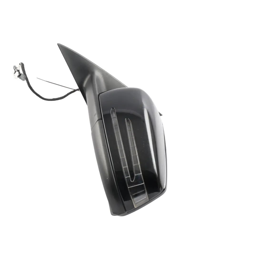 Mercedes C117 Wing Mirror Door Left N/S Auto Dip Power Fold Outside Black - SKU rhd-A1178100976-BLK - Part number A1178100976