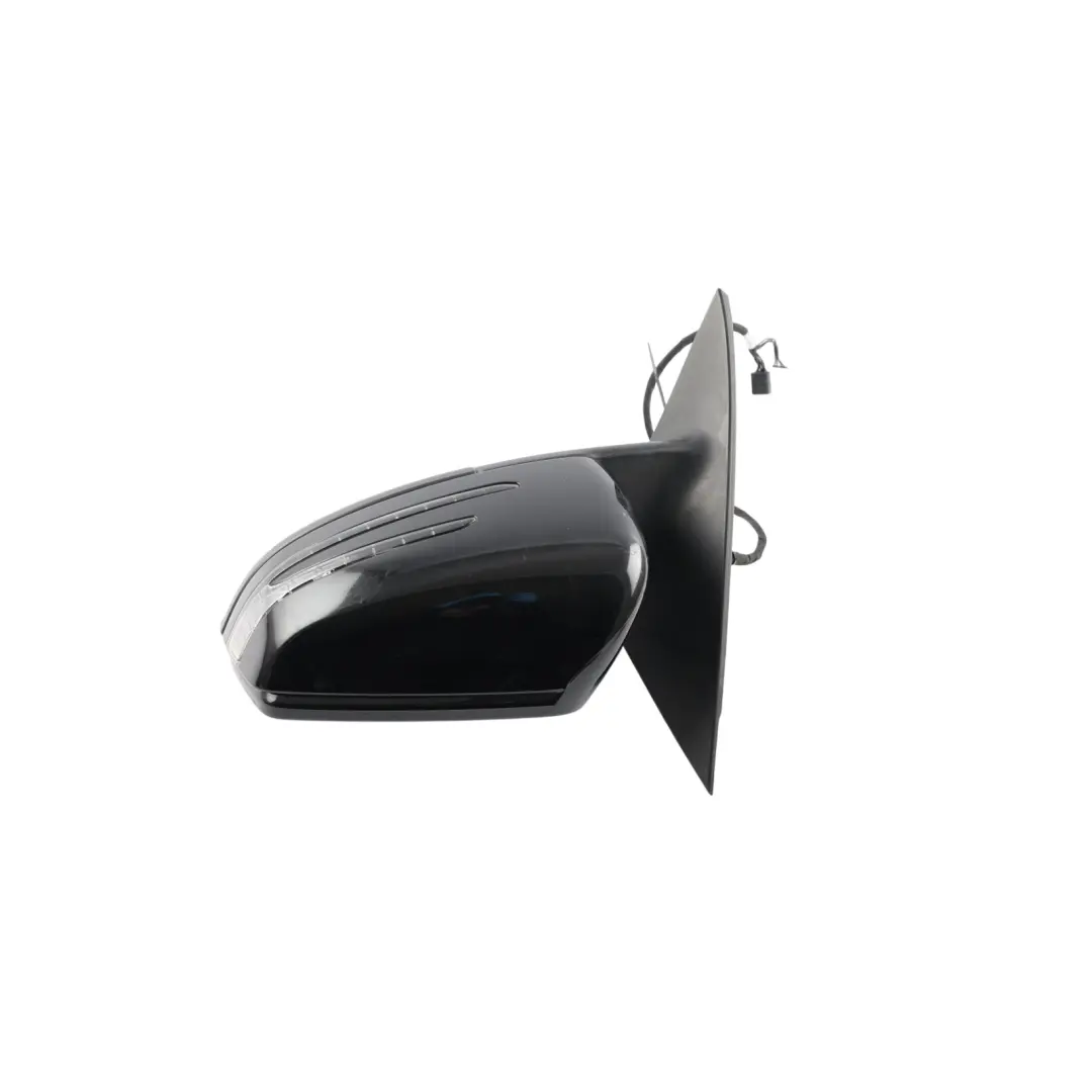 Mercedes C117 Wing Mirror Door Left N/S Auto Dip Power Fold Outside Black - SKU rhd-A1178100976-BLK - Part number A1178100976