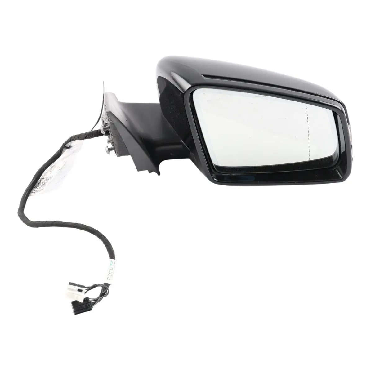 Mercedes C117 Wing Mirror Door Right O/S Auto Dip Power Fold Black