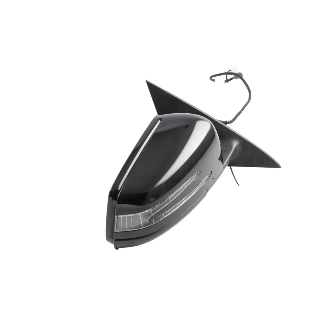 Mercedes C117 Wing Mirror Door Right O/S Auto Dip Power Fold Black - SKU RHD-A1178101076-BLK - Part number A1178101076