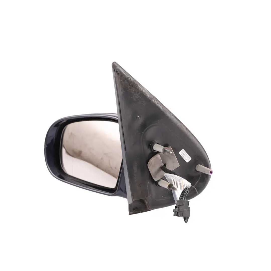 Mercedes W163 Door Wing Mirror Left N/S Power Fold Tanzanite Blue - 359 - SKU RHD-A1638101593-TB - Part number A1638101593