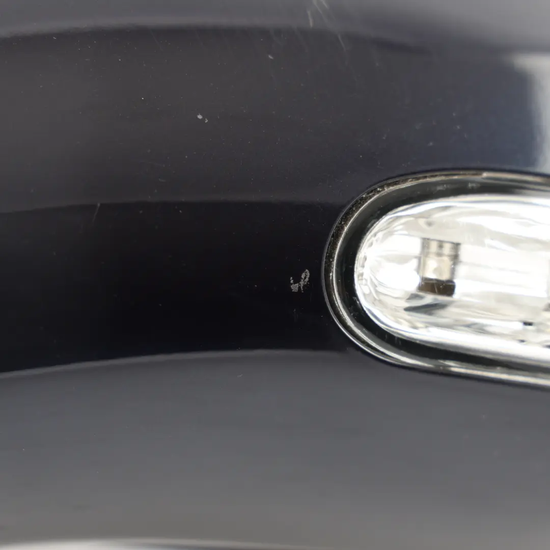 Mercedes W163 Door Wing Mirror Left N/S Power Fold Tanzanite Blue - 359 - SKU RHD-A1638101593-TB - Part number A1638101593