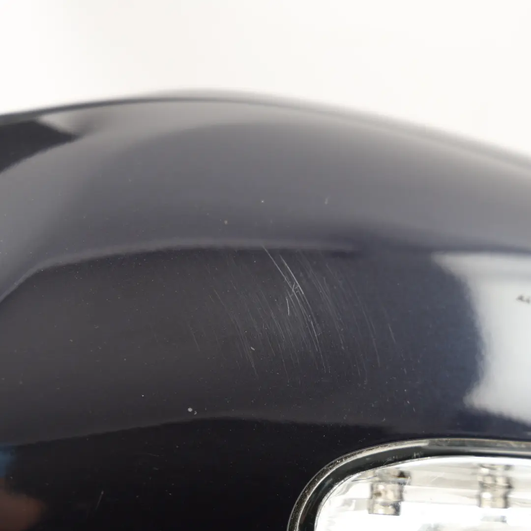 Mercedes W163 Door Wing Mirror Left N/S Power Fold Tanzanite Blue - 359 - SKU RHD-A1638101593-TB - Part number A1638101593