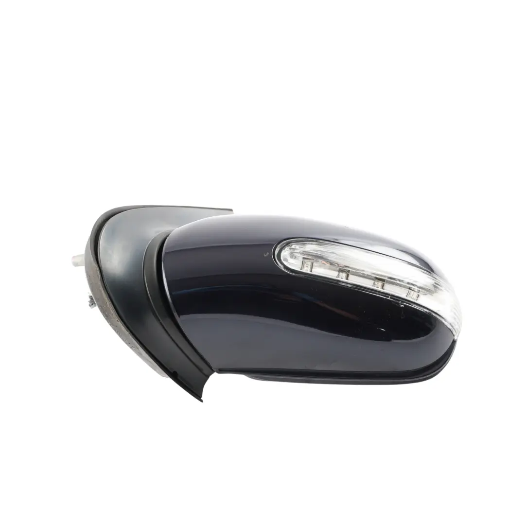 Mercedes W163 Door Wing Mirror Left N/S Power Fold Tanzanite Blue - 359 - SKU RHD-A1638101593-TB - Part number A1638101593