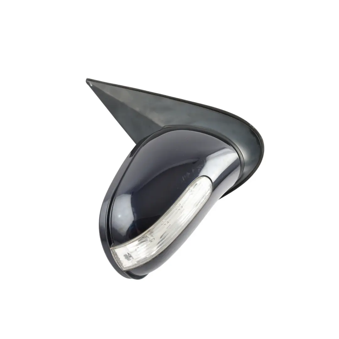 Door Wing Mirror Right O/S Power Fold Tanzanite Blue - 359 to Mercedes W163 with Part number A1638101693 Mercedes W163 Door Wing Mirror Right O/S Power Fold Tanzanite Blue - 359 - SKU RHD-A1638101693-TB - Part number A1638101693