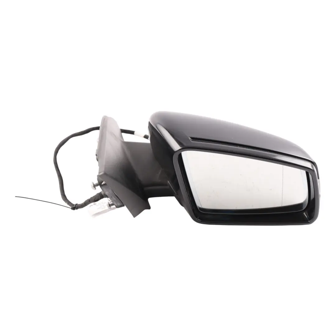 Wing Mirror Door Right O/S Outside Power Fold Black to Mercedes W176 with Part number A1768100400 Mercedes W176 Wing Mirror Door Right O/S Outside Power Fold Black - SKU RHD-A1768100400-BLK - Part number A1768100400