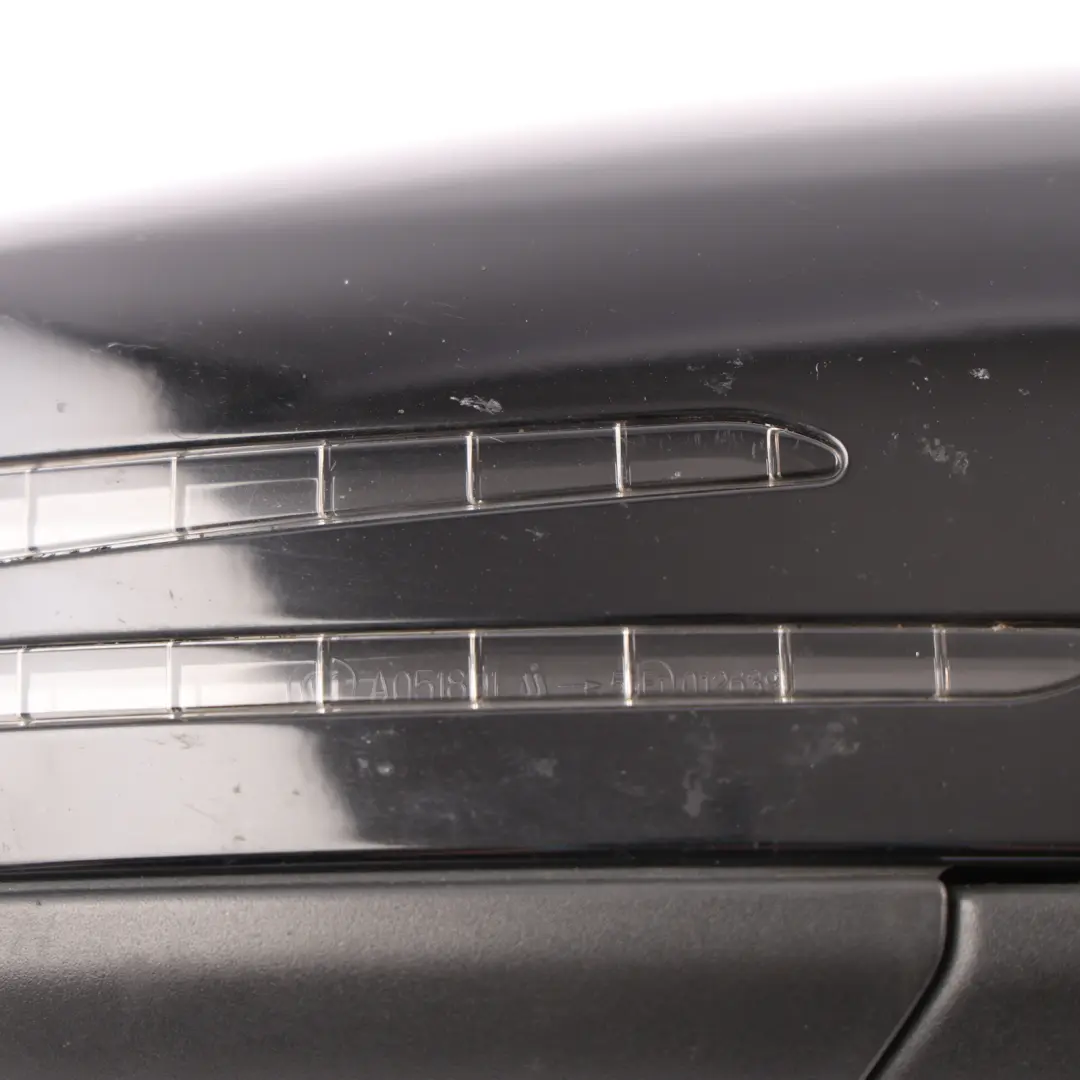 Mercedes W176 Wing Mirror Door Right O/S Outside Power Fold Black - SKU RHD-A1768100400-BLK - Part number A1768100400