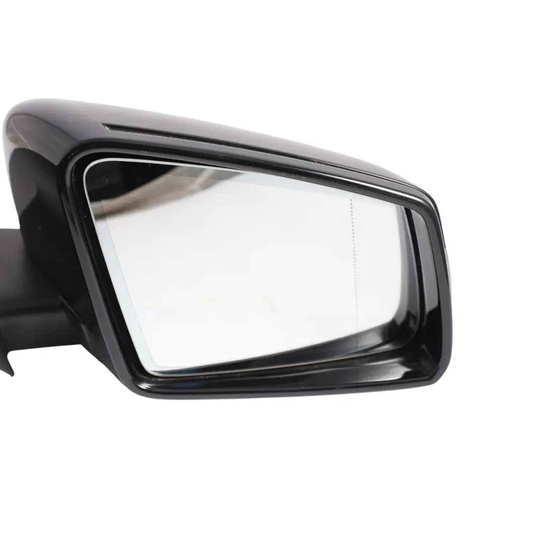 Mercedes W176 Side View Door Wing Mirror Exterior Right O/S Power Fold Black - SKU RHD-A1768100400-BLK1 - Part number A1768100400