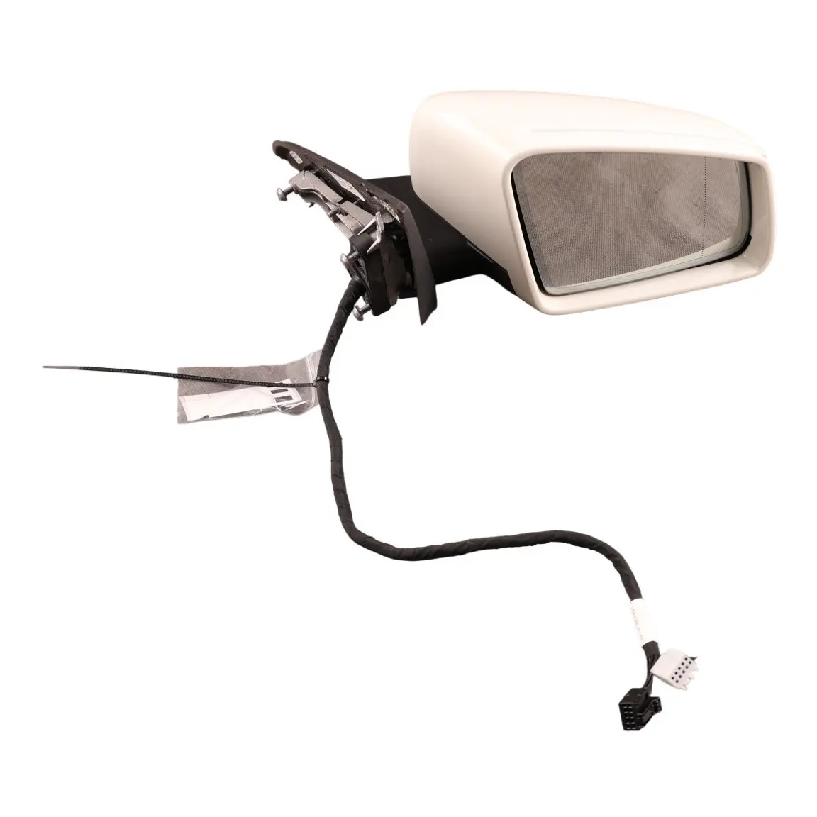 Mercedes W176 Wing Mirror Door Right O/S Outside Power Fold Calcite White - 650