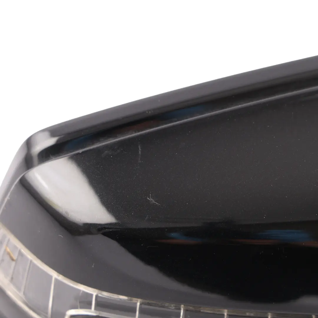 Mercedes W176 Wing Mirror Door Right O/S Power Fold Cosmos Black Metallic - 191 - SKU RHD-A1768100400-KB3 - Part number A1768100400