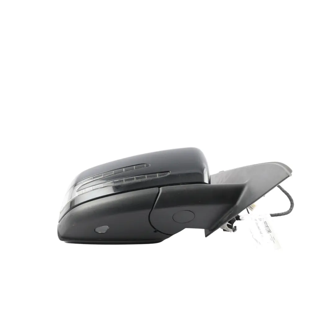 Mercedes W176 Wing Mirror Door Right O/S Power Fold Cosmos Black Metallic - 191 - SKU RHD-A1768100400-KB3 - Part number A1768100400