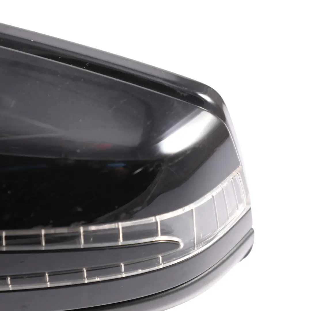 Mercedes W176 Wing Mirror Door Left N/S Power Fold Black - SKU RHD-A1768100500-BLK - Part number A1768100500