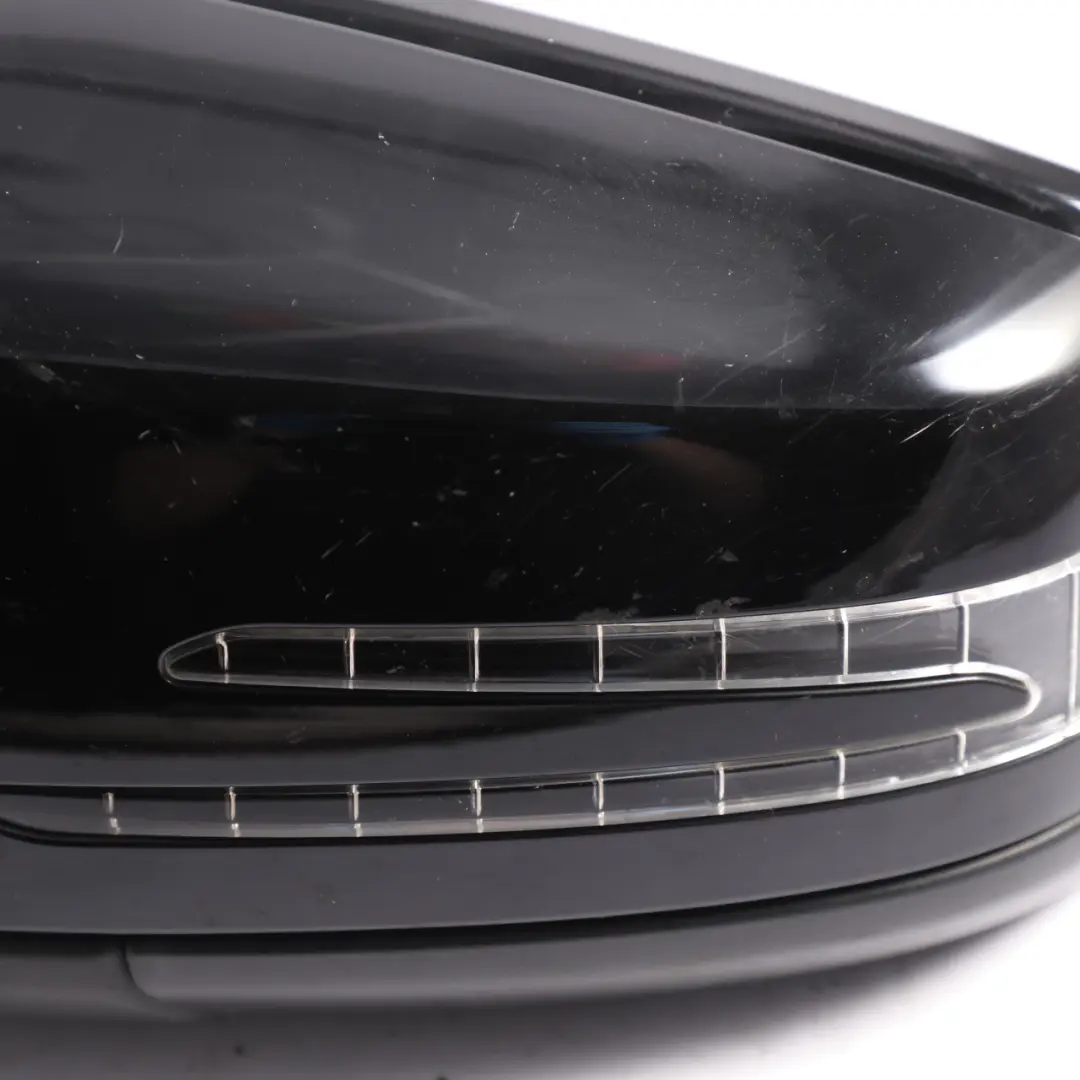 Mercedes W176 Wing Mirror Door Left N/S Power Fold Black - SKU RHD-A1768100500-BLK - Part number A1768100500