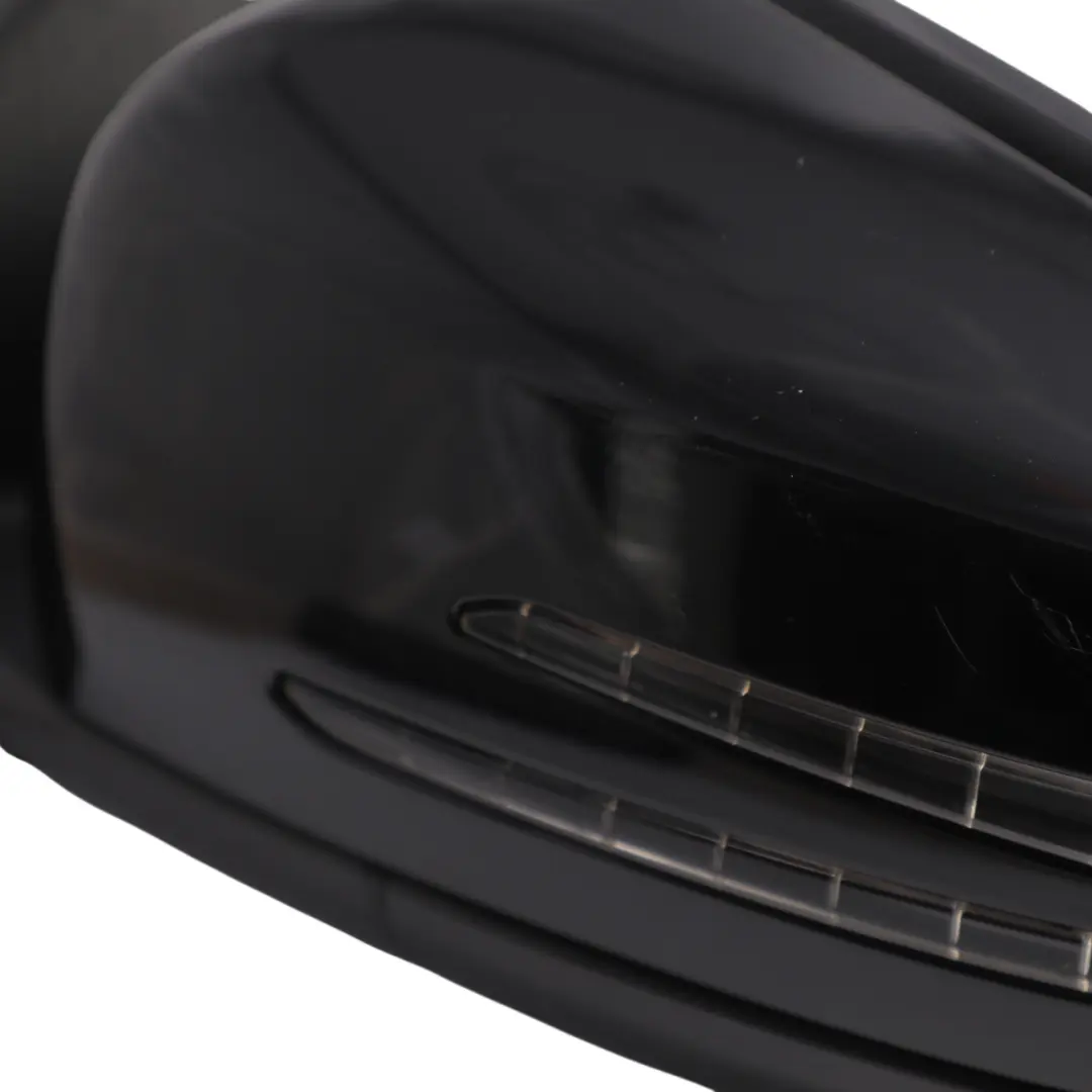 Mercedes W176 Wing Mirror Door Left N/S Power Fold Outside Black - SKU RHD-A1768100500-BLK1 - Part number A1768100500