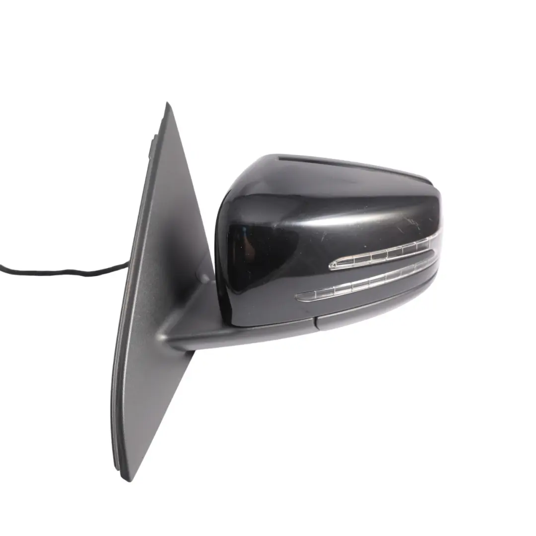 Wing Mirror Door Left N/S Power Fold Outside Black to Mercedes W176 with Part number A1768100500 Mercedes W176 Wing Mirror Door Left N/S Power Fold Outside Black - SKU RHD-A1768100500-BLK1 - Part number A1768100500