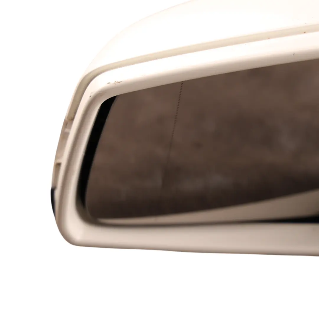 Wing Mirror Door Left N/S Power Fold Outside Calcite White - 650 to Mercedes W176 with Part number A1768100500 Mercedes W176 Wing Mirror Door Left N/S Power Fold Outside Calcite White - 650 - SKU RHD-A1768100500-CW - Part number A1768100500