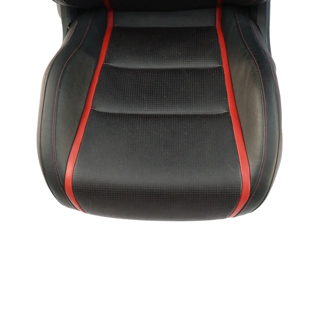  Front Seat Mercedes C117 W176 Left N/S AMG Leather Black Red Heated Memory - SKU rhd-A1769103802-1 - Part number A1769103802