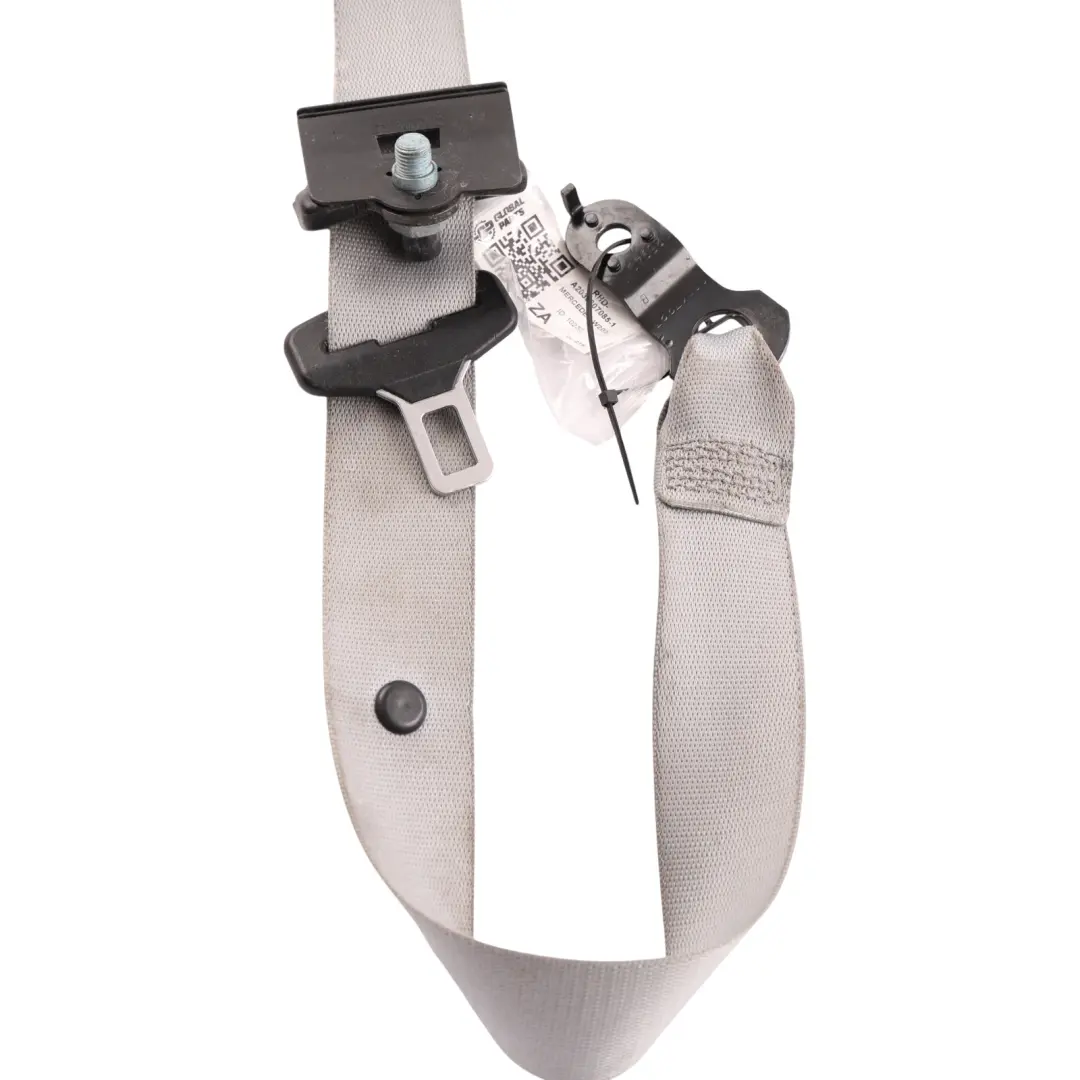Mercedes W203 Seatbelt Front Right O/S Seat Belt Grey - SKU RHD-A2038607085-1 - Part number A2038607085