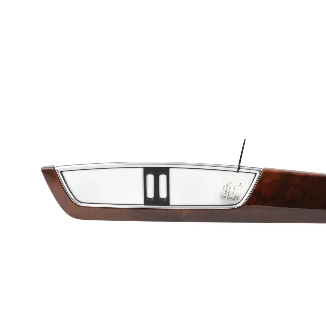 Dashboard Trim Strip Air Vent Cover Wood Burr Walnut to Mercedes W204 with Part number A2046801671 Mercedes W204 Dashboard Trim Strip Air Vent Cover Wood Burr Walnut - SKU RHD-A2046801671 - Part number A2046801671