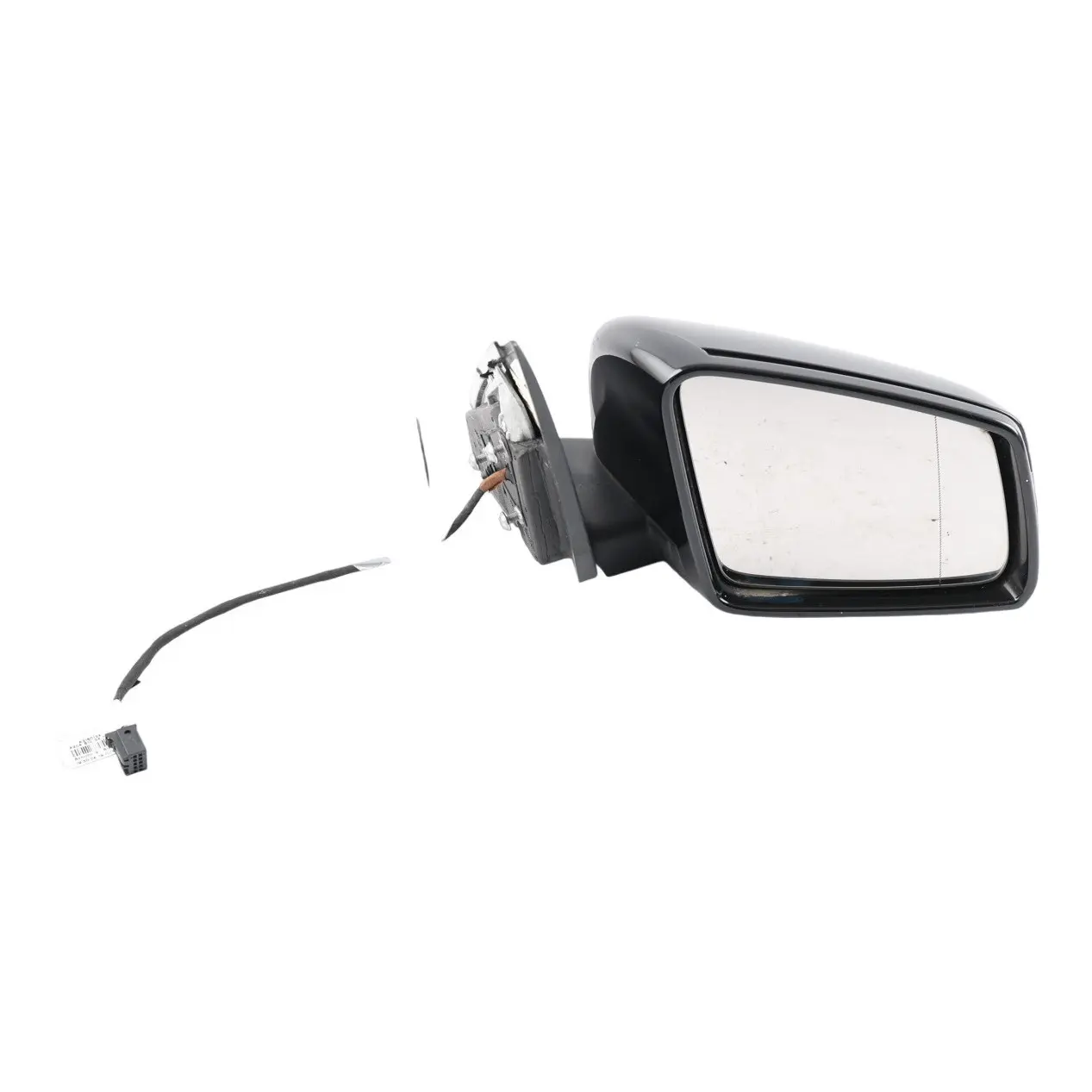 Wing Mirror Mercedes W204 Exterior Mirror Door Right O/S Obsidian Black - 197