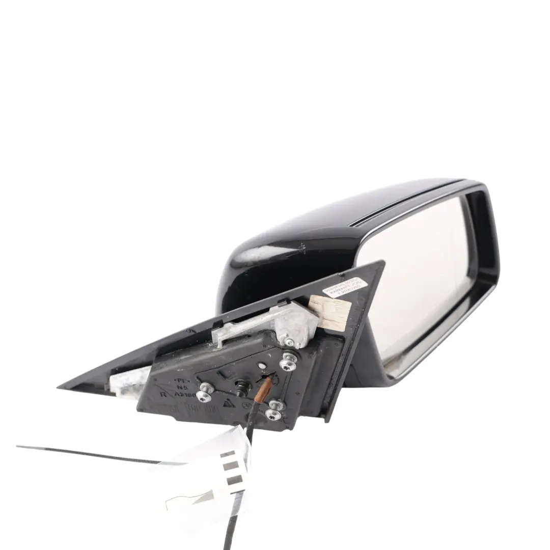  Wing Mirror Mercedes W204 Exterior Mirror Door Right O/S Obsidian Black - 197 - SKU RHD-A2048101876-OB - Part number A2048101876