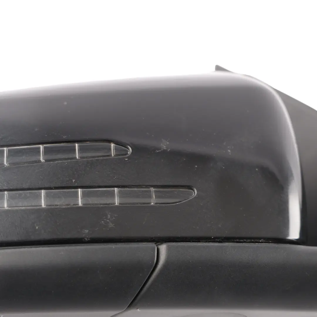  Wing Mirror Mercedes W204 Exterior Mirror Door Right O/S Obsidian Black - 197 - SKU RHD-A2048101876-OB - Part number A2048101876